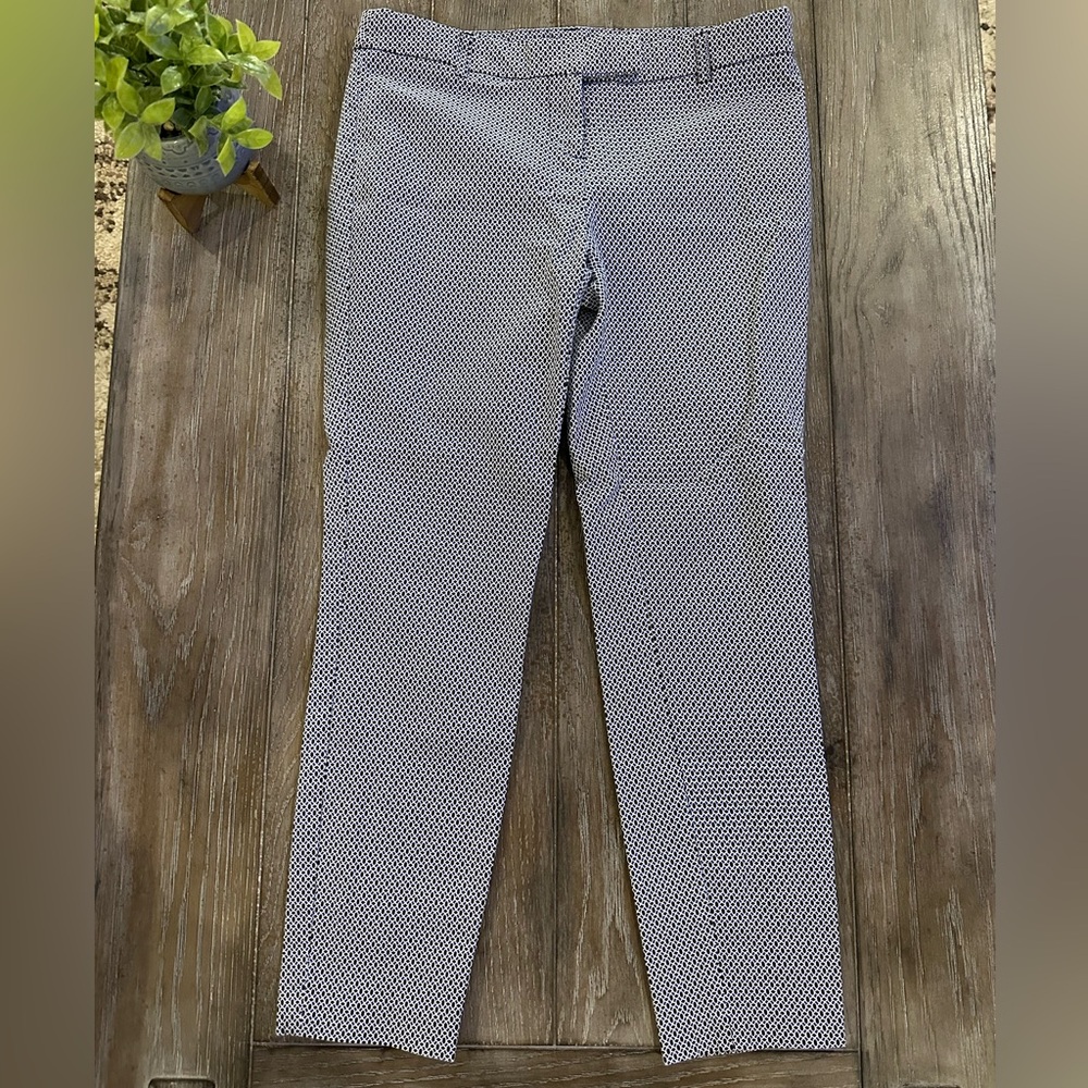 Kenar Blue and White Patterned Pants